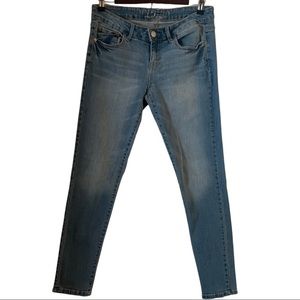 AEROPOSTALE Light Wash Skinny Jeggings Size 8 Regular